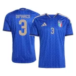Maglia Italia Dimarco 3 Uomo Primo Mondiali 2026