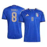 Maglia Italia Tonali 8 Uomo Primo Mondiali 2026