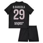 Completo calcio Paris Saint-Germain B. Barcola 29 Bambino 4th Jordan 2025-26