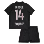 Completo calcio Paris Saint-Germain D. Doue 14 Bambino 4th Jordan 2025-26