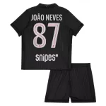 Completo calcio Paris Saint-Germain Joao Neves 87 Bambino 4th Jordan 2025-26