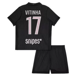Completo calcio Paris Saint-Germain Vitinha 17 Bambino 4th Jordan 2025-26