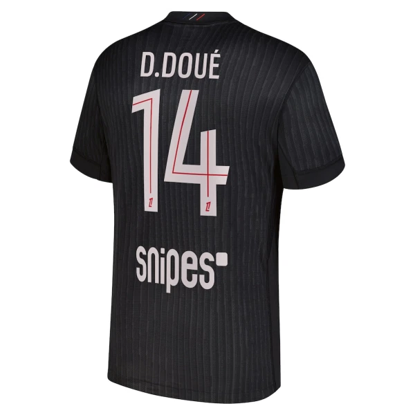 Maglia Paris Saint-Germain D. Doue 14 Uomo 4th Jordan 2025-26