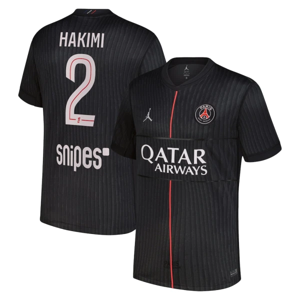 Maglia Paris Saint-Germain Hakimi 2 Uomo 4th Jordan 2025-26