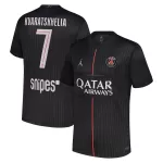 Maglia Paris Saint-Germain Kvaratskhelia 7 Uomo 4th Jordan 2025-26