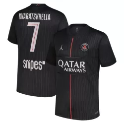 Maglia Paris Saint-Germain Kvaratskhelia 7 Uomo 4th Jordan 2025-26