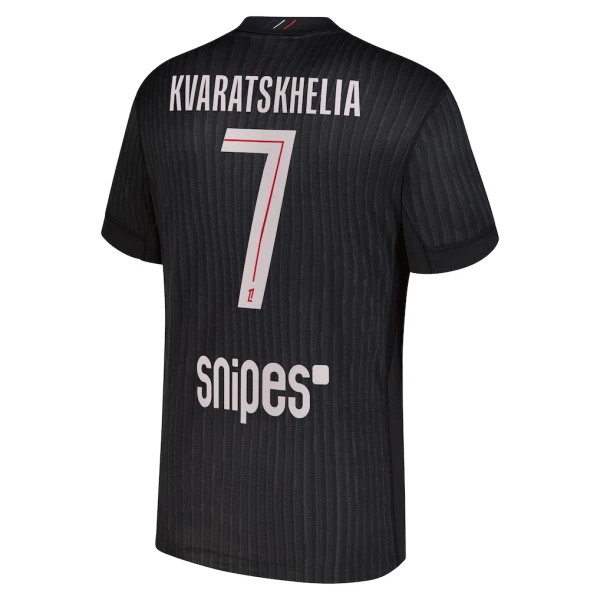 Maglia Paris Saint-Germain Kvaratskhelia 7 Uomo 4th Jordan 2025-26