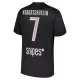 Maglia Paris Saint-Germain Kvaratskhelia 7 Uomo 4th Jordan 2025-26