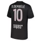 Maglia Paris Saint-Germain O. Dembele 10 Uomo 4th Jordan 2025-26