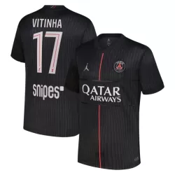 Maglia Paris Saint-Germain Vitinha 17 Uomo 4th Jordan 2025-26