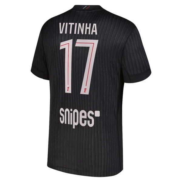 Maglia Paris Saint-Germain Vitinha 17 Uomo 4th Jordan 2025-26