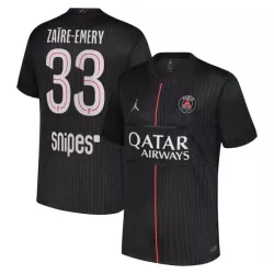 Maglia Paris Saint-Germain Zaire-Emery 33 Uomo 4th Jordan 2025-26