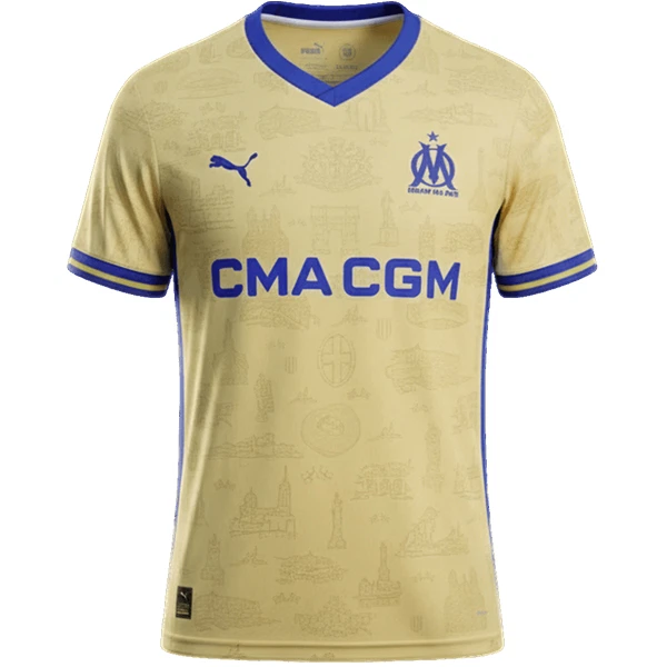 Completo calcio Marsiglia Bambino 4th 2025-26