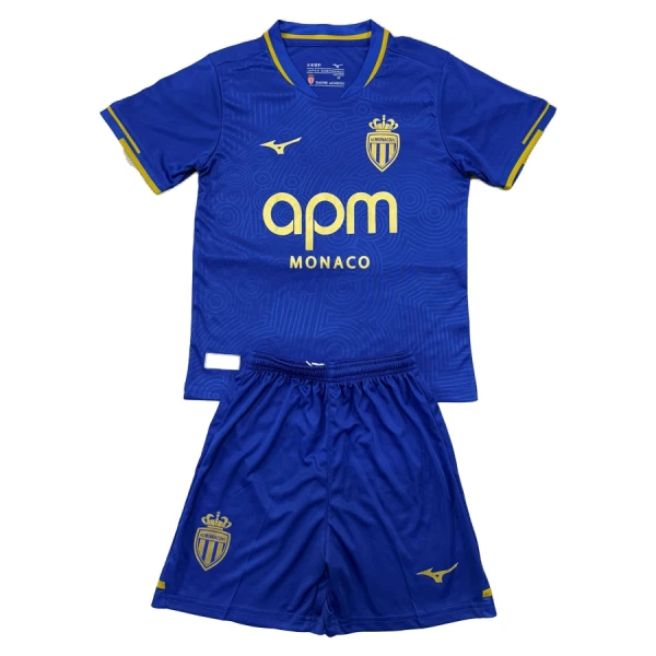 Completo calcio AS Monaco Bambino Secondo 2025-26 Completo calcio AS Monaco Bambino Secondo 2025-26