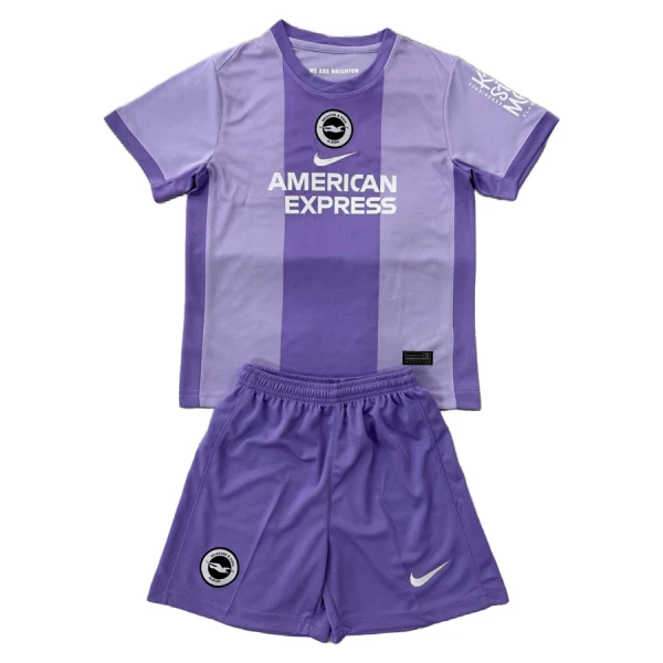 Completo calcio Brighton Hove Albion Bambino Secondo 2025-26