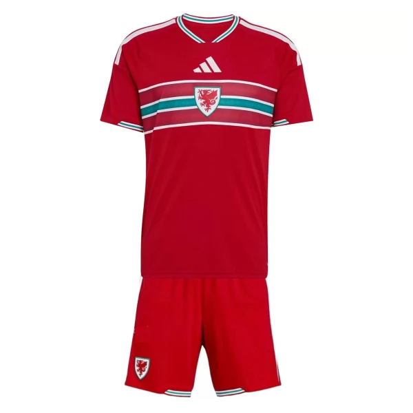 Completo calcio Galles Bambino Primo Mondiali 2026 Completo calcio Galles Bambino Primo Mondiali 2026