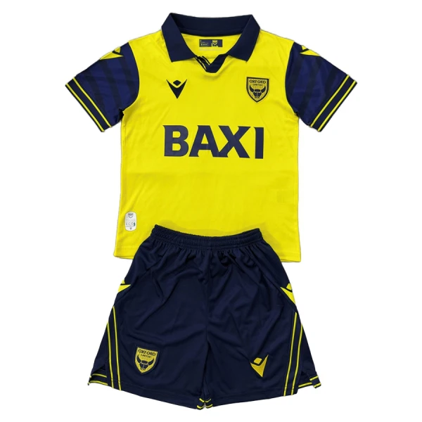 Completo calcio Oxford United Bambino Primo 2025-26 Completo calcio Oxford United Bambino Primo 2025-26
