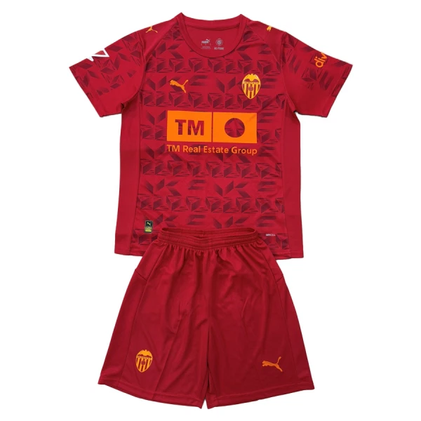 Completo calcio Valencia CF Bambino Secondo 2025-26 Completo calcio Valencia CF Bambino Secondo 2025-26