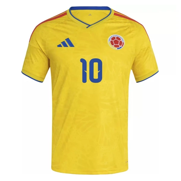 Maglia Colombia James 10 Uomo Primo Mondiali 2026