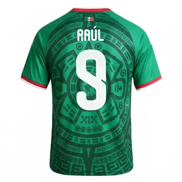 Maglia Messico Raul 9 Uomo Primo Mondiali 2026