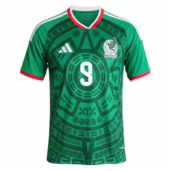 Maglia Messico Raul 9 Uomo Primo Mondiali 2026