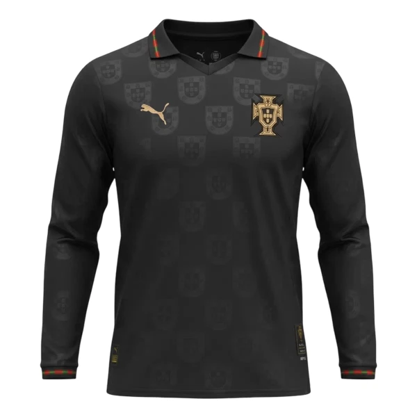 Maglia Portogallo Black Panther Uomo 2025-26 Maniche Lunghe - Speciale Maglia Portogallo Black Panther Uomo 2025-26 Maniche Lunghe - Speciale