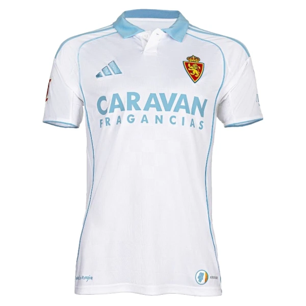 Maglia Real Zaragoza Uomo Primo 2025-26 Maglia Real Zaragoza Uomo Primo 2025-26