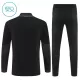 AC Milan Felpe da Allenamento Bambino 1/4-Zip 2025-26 Nera