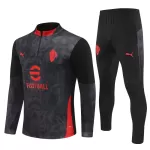 AC Milan Felpe da Allenamento Uomo 1/4-Zip 2025-26 Nera