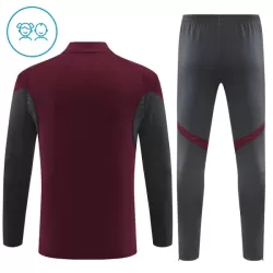 Arsenal Felpe da Allenamento Bambino 1/4-Zip 2025-26 Rossa