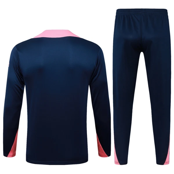 Barcellona Felpe da Allenamento Uomo 1/4-Zip 2025-26 Blu