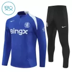 Chelsea Felpe da Allenamento Bambino 1/4-Zip 2025-26 Blu