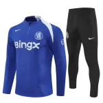 Chelsea Felpe da Allenamento Uomo 1/4-Zip 2025-26 Blu