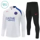 Paris Saint-Germain Felpe da Allenamento Bambino 1/4-Zip 2025-26 Bianca