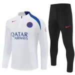 Paris Saint-Germain Felpe da Allenamento Uomo 1/4-Zip 2025-26 Bianca