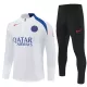 Paris Saint-Germain Felpe da Allenamento Uomo 1/4-Zip 2025-26 Bianca Paris Saint-Germain Felpe da Allenamento Uomo 1/4-Zip 2025-26 Bianca