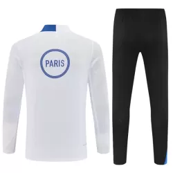 Paris Saint-Germain Felpe da Allenamento Uomo 1/4-Zip 2025-26 Bianca