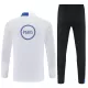 Paris Saint-Germain Felpe da Allenamento Uomo 1/4-Zip 2025-26 Bianca