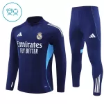 Real Madrid Felpe da Allenamento Bambino 1/4-Zip 2025-26 Navy
