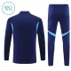 Real Madrid Felpe da Allenamento Bambino 1/4-Zip 2025-26 Navy
