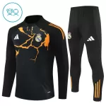 Real Madrid Felpe da Allenamento Bambino 1/4-Zip 2025-26 Nera