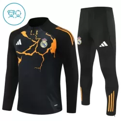 Real Madrid Felpe da Allenamento Bambino 1/4-Zip 2025-26 Nera