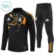 Real Madrid Felpe da Allenamento Bambino 1/4-Zip 2025-26 Nera