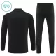 Real Madrid Felpe da Allenamento Bambino 1/4-Zip 2025-26 Nera