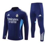 Real Madrid Felpe da Allenamento Uomo 1/4-Zip 2025-26 Navy