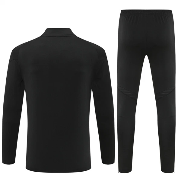 Real Madrid Felpe da Allenamento Uomo 1/4-Zip 2025-26 Nera