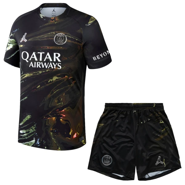 Completo calcio Paris Saint-Germain Night Bambino 2025-26 Completo calcio Paris Saint-Germain Night Bambino 2025-26