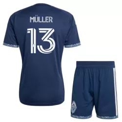 Completo calcio Vancouver Whitecaps Müller 13 Bambino Secondo 2026
