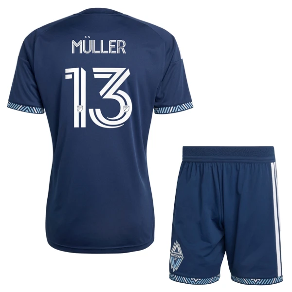 Completo calcio Vancouver Whitecaps Müller 13 Bambino Secondo 2026
