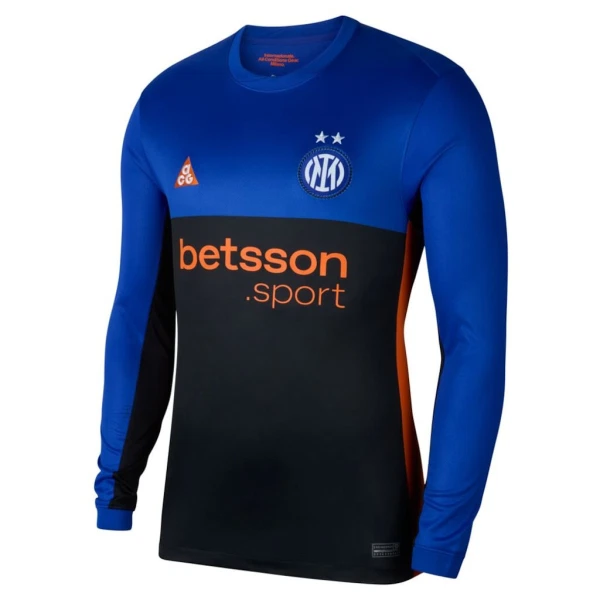 Maglia Inter Milan Uomo 4th 2025-26 Maniche Lunghe Maglia Inter Milan Uomo 4th 2025-26 Maniche Lunghe